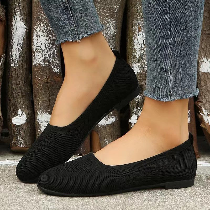 Damen Ballerinas mit atmungsaktivem Obermaterial Stalluxe