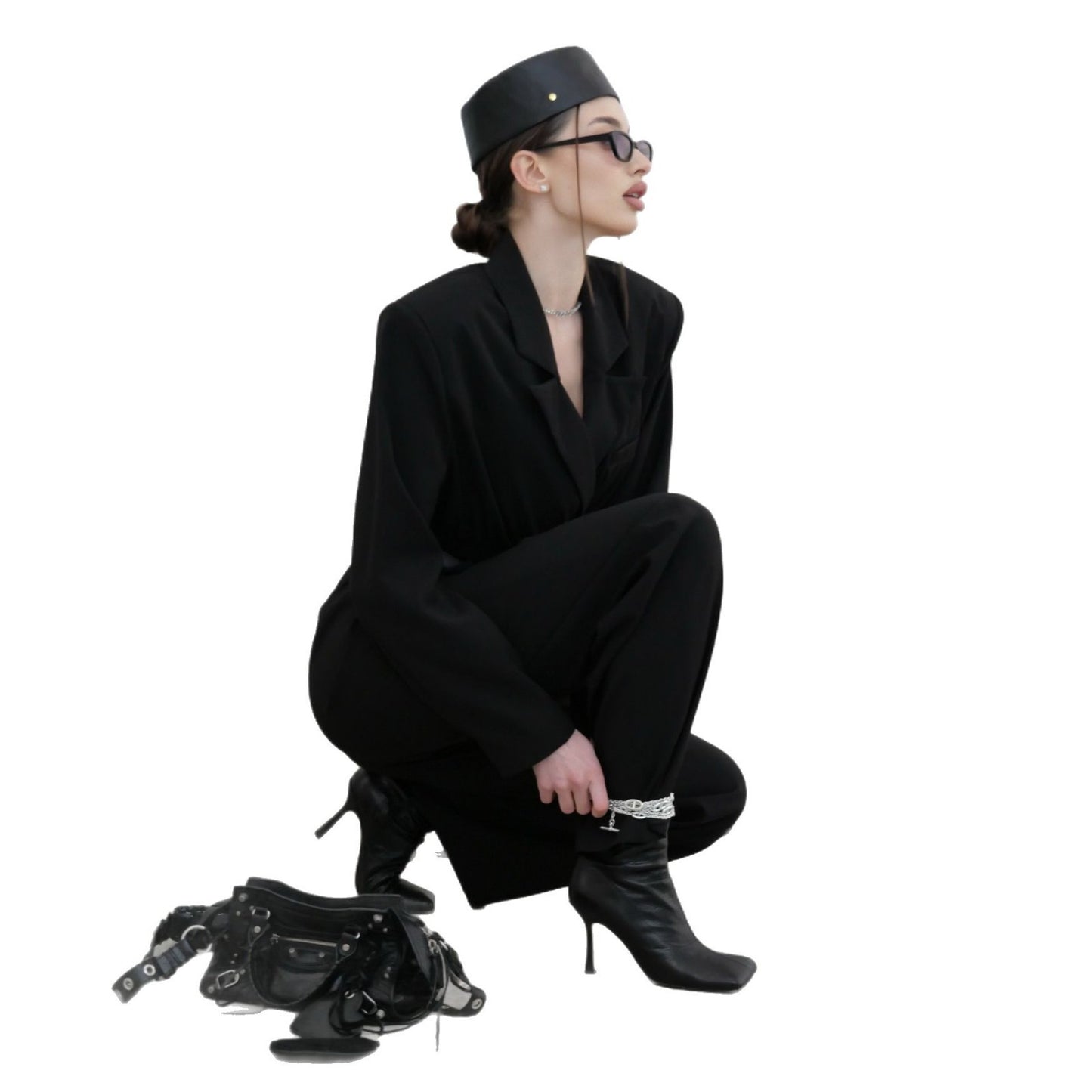 Damen Eleganter Jumpsuit mit figurbetontem Schnitt und modischen Details Stalluxe