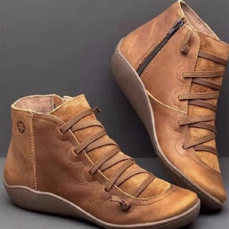 Damen Hohe Sneakers aus hochwertigem Leder mit modischen Akzenten Stalluxe