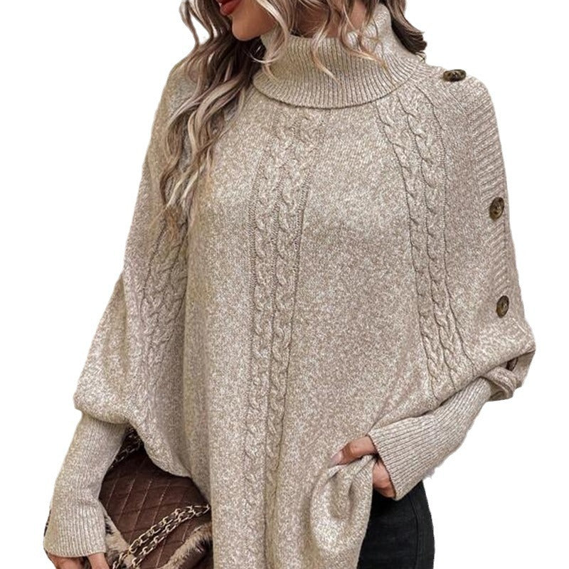 Damen Strickpullover mit eleganten Knopfdetails und lässigem Schnitt Stalluxe
