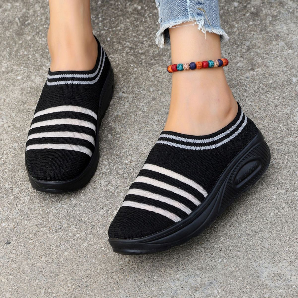 Damen Komfortable und atmungsaktive Sneakers Stalluxe