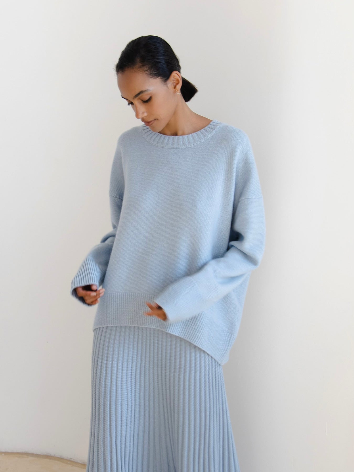 Damen Oversized Pullover mit weichem Feinstrick Stalluxe
