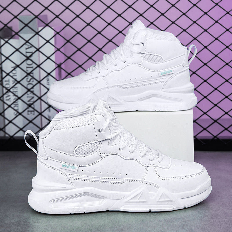 Damen Sportliche High-Top Sneakers mit modischem Farbenspiel Stalluxe