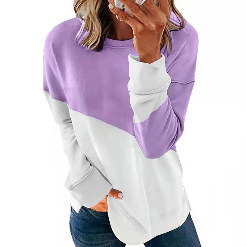 Damen Sweatshirt im modernen Farbblockdesign Stalluxe