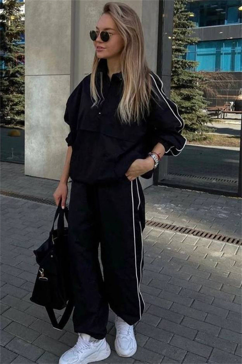 Damen Freizeitjacke mit halbem Reißverschluss und praktischen Taschen Stalluxe
