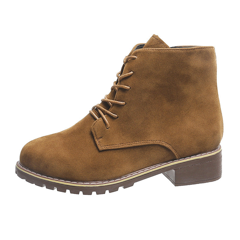 Damen modische Ankle Boots mit robustem Profil Stalluxe