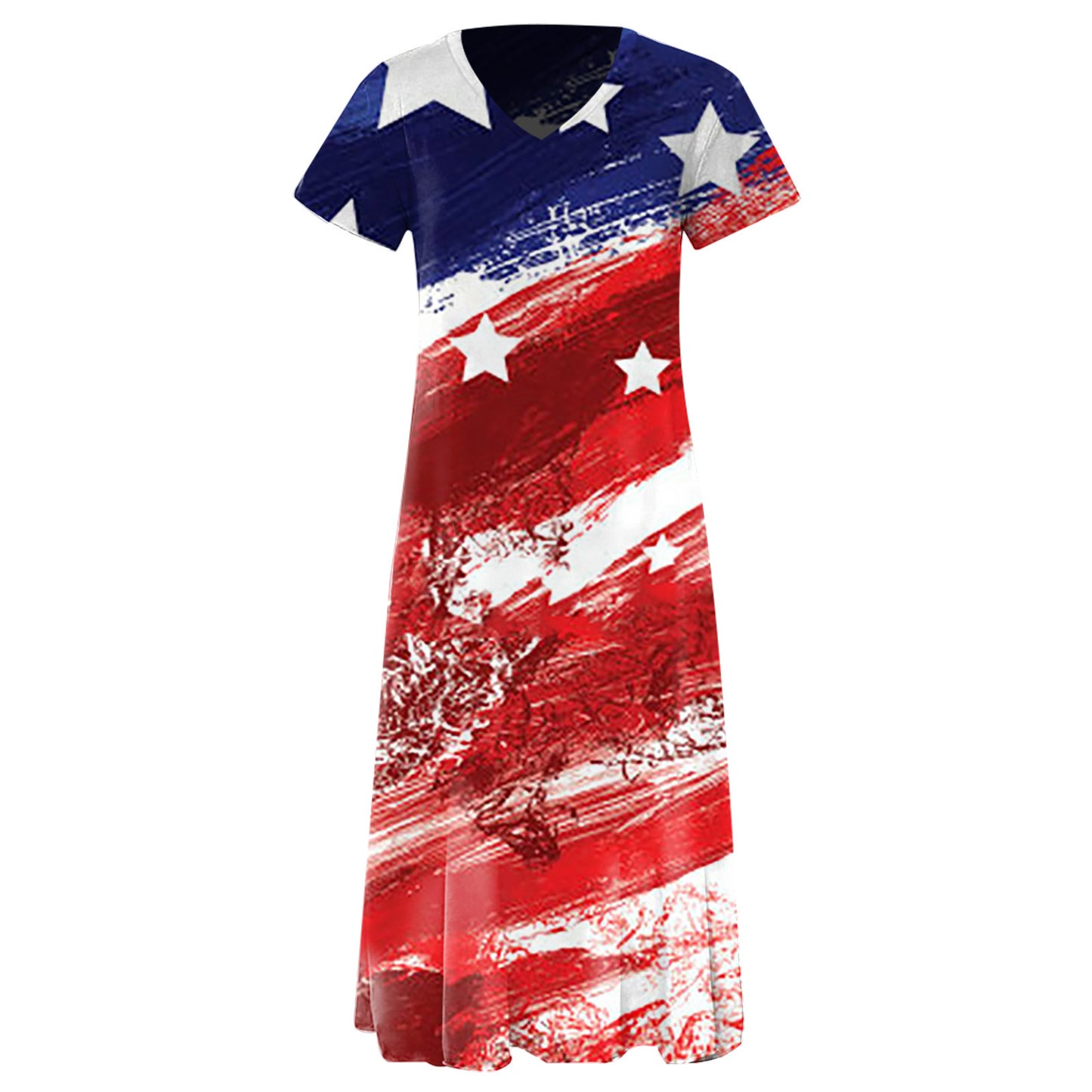 Women's Graphic Maxi Dress Stalluxe