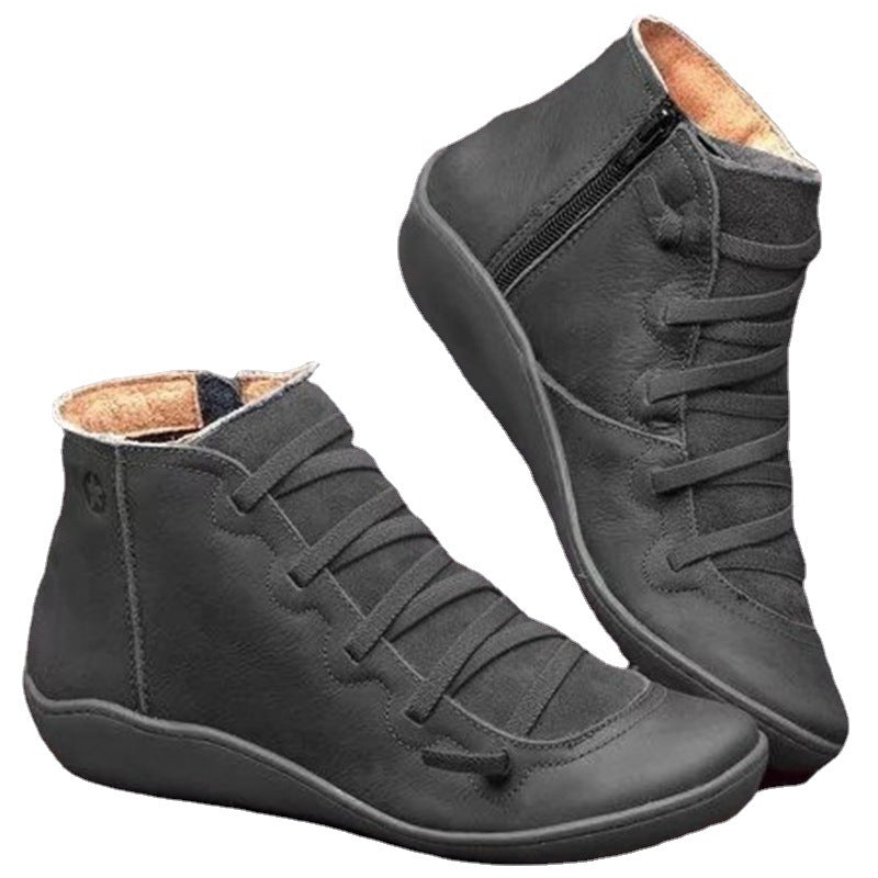 Damen Hohe Sneakers aus hochwertigem Leder mit modischen Akzenten Stalluxe