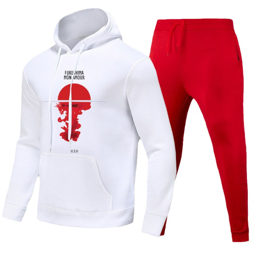 Damen Hoodie mit kreativem Druck und Jogginghose im urbanen Stil Stalluxe