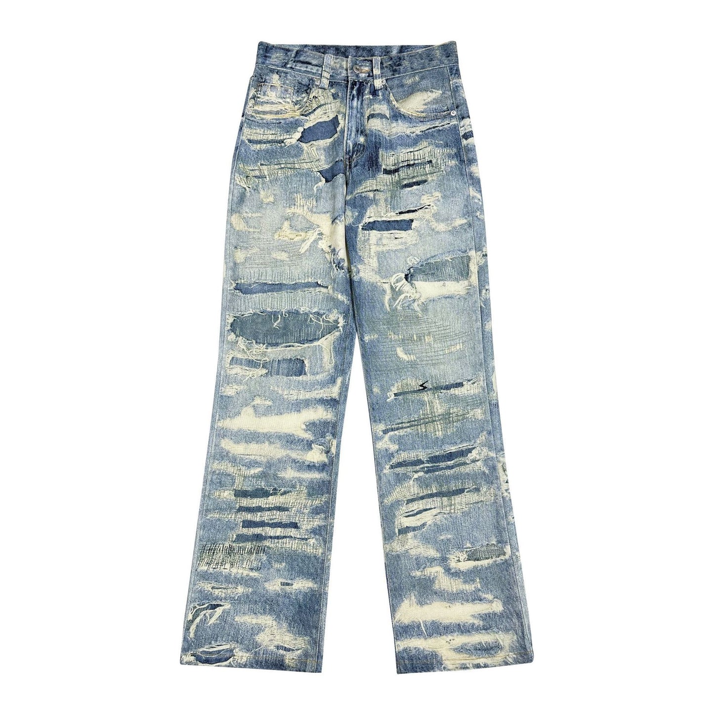 Damen Destroyed Jeans Stalluxe