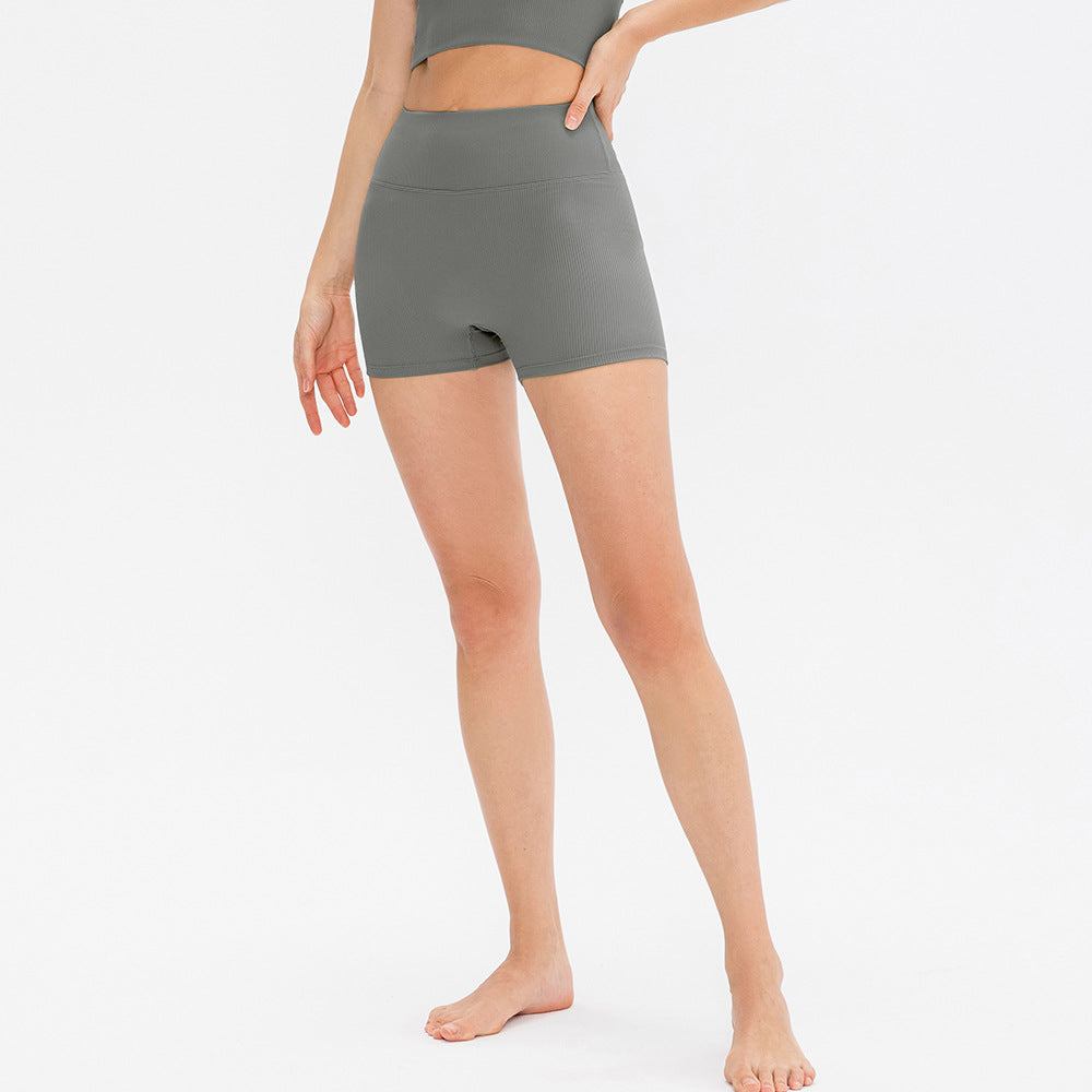 Damen Sportliche Shorty-Leggings mit hochgezogenem Bund und atmungsaktiven Eigenschaften Stalluxe