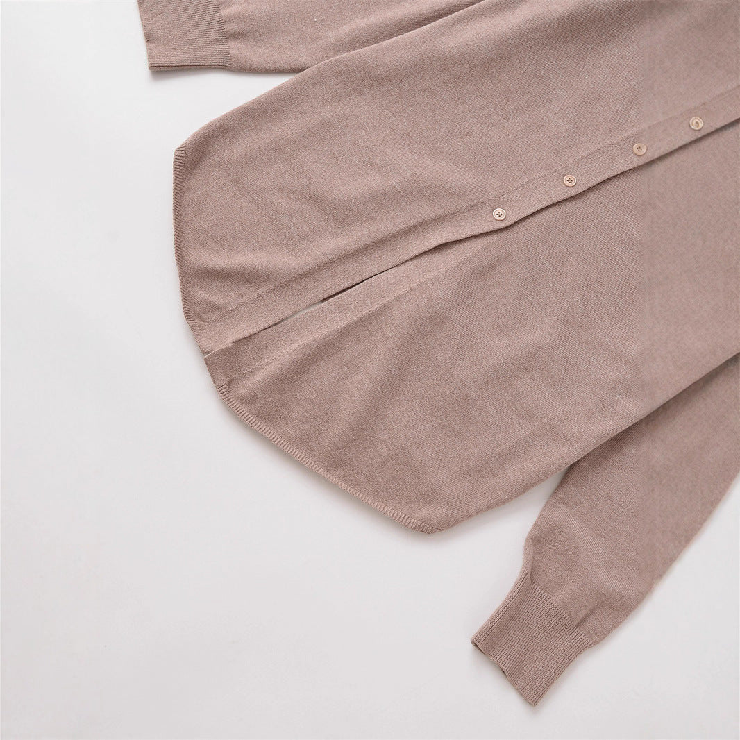 Damen Langarmshirt mit weichem Stoff und eleganter Knopfleiste Stalluxe