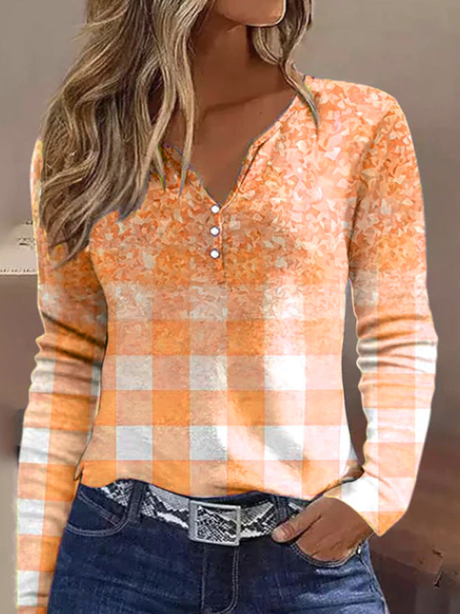 Damen Langarmshirt mit Knopfdetails Stalluxe