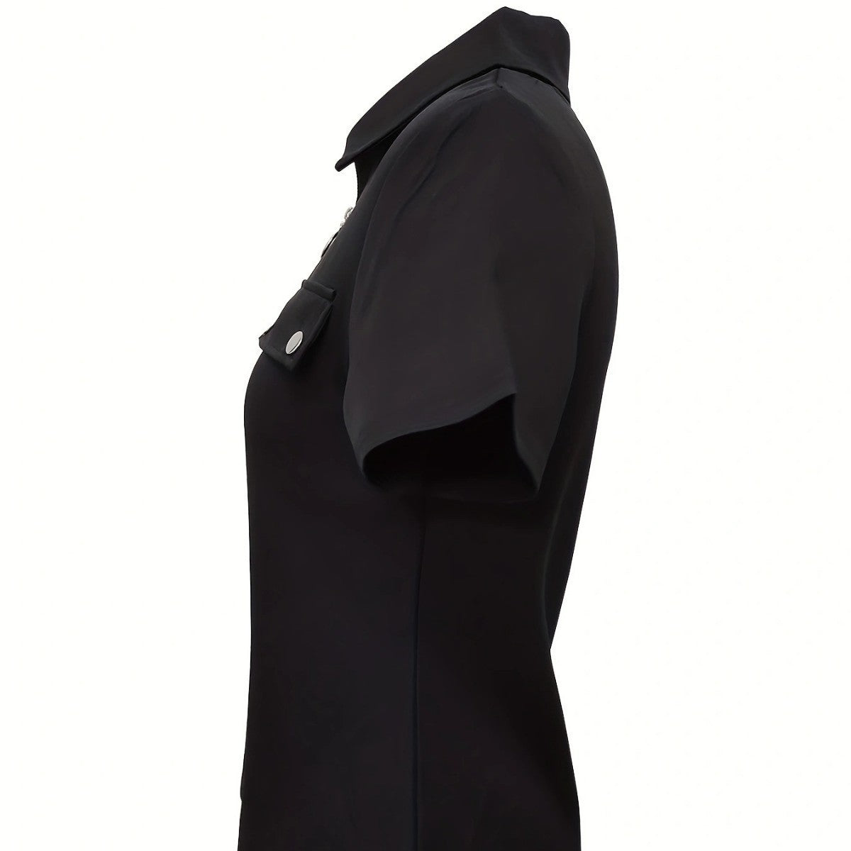 Frauen Zip-Up Utility Shirt Stalluxe