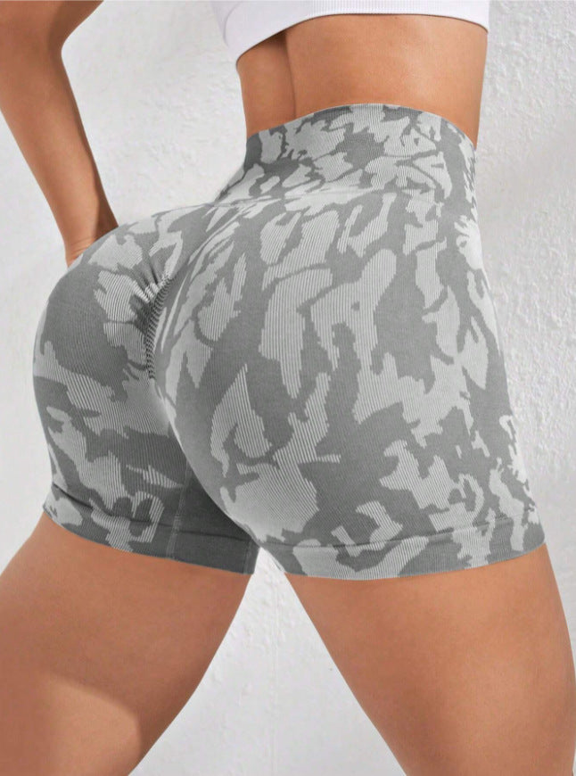 Damen Sportliche Ripp-Shorts mit hohem Bund und optimierter Passform Stalluxe