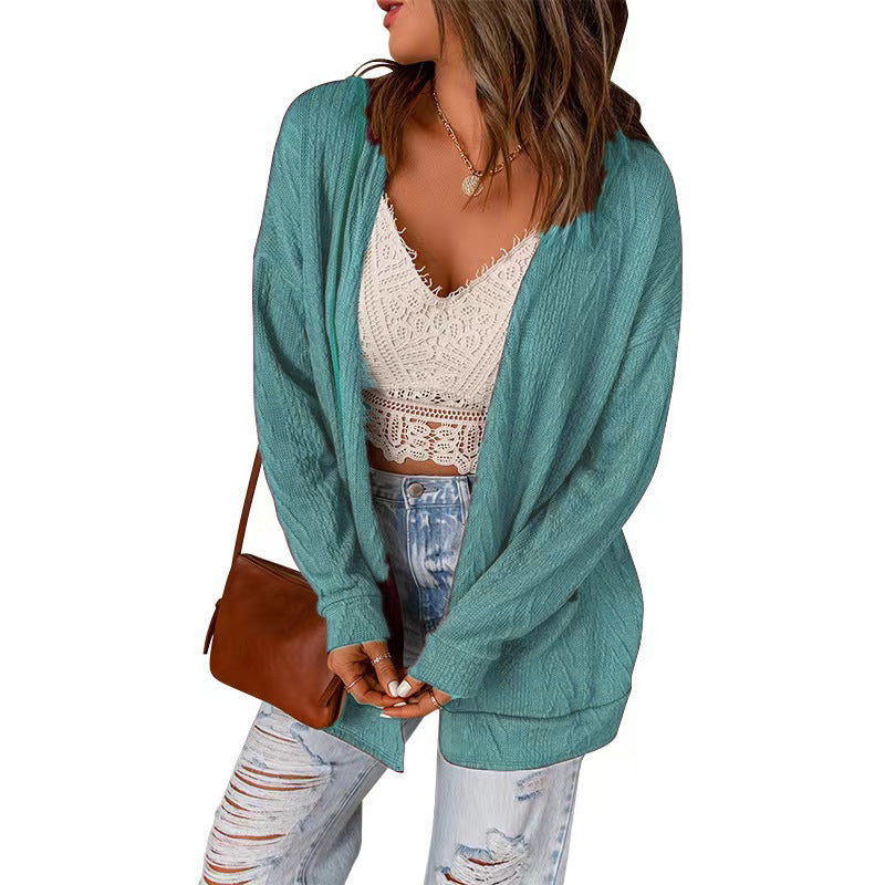 Damen lässige Long Cardigan Stalluxe