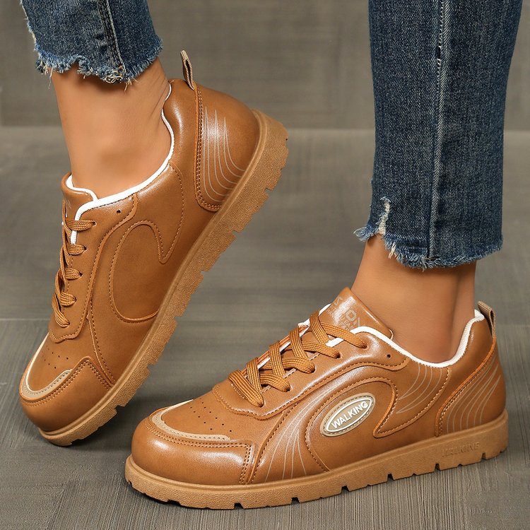 Damen modische Sneakers mit atmungsaktivem Obermaterial und rutschfester Sohle Stalluxe