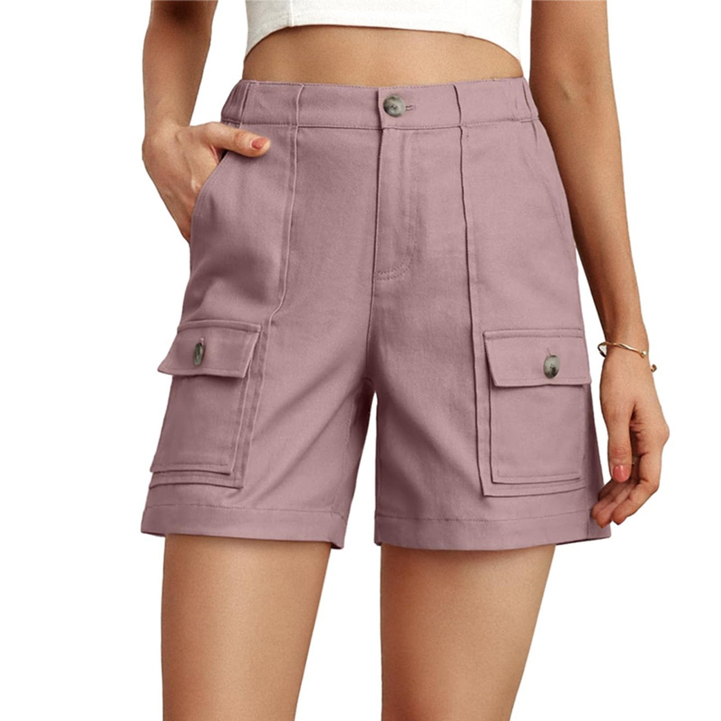 Damen Cargo Shorts Stalluxe