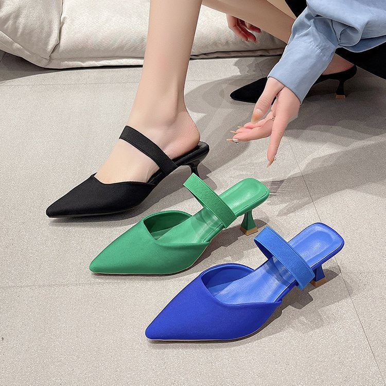 Damen Slingback-Pumps mit elegantem spitzem Design und komfortablem Fersenriemen Stalluxe