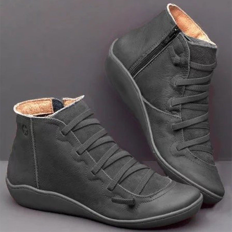 Damen Hohe Sneakers aus hochwertigem Leder mit modischen Akzenten Stalluxe