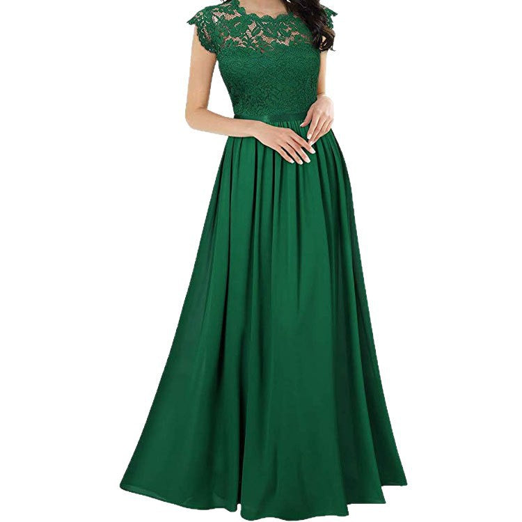 Damen Spitzen-Oberteil A-Linie Abendkleid Stalluxe