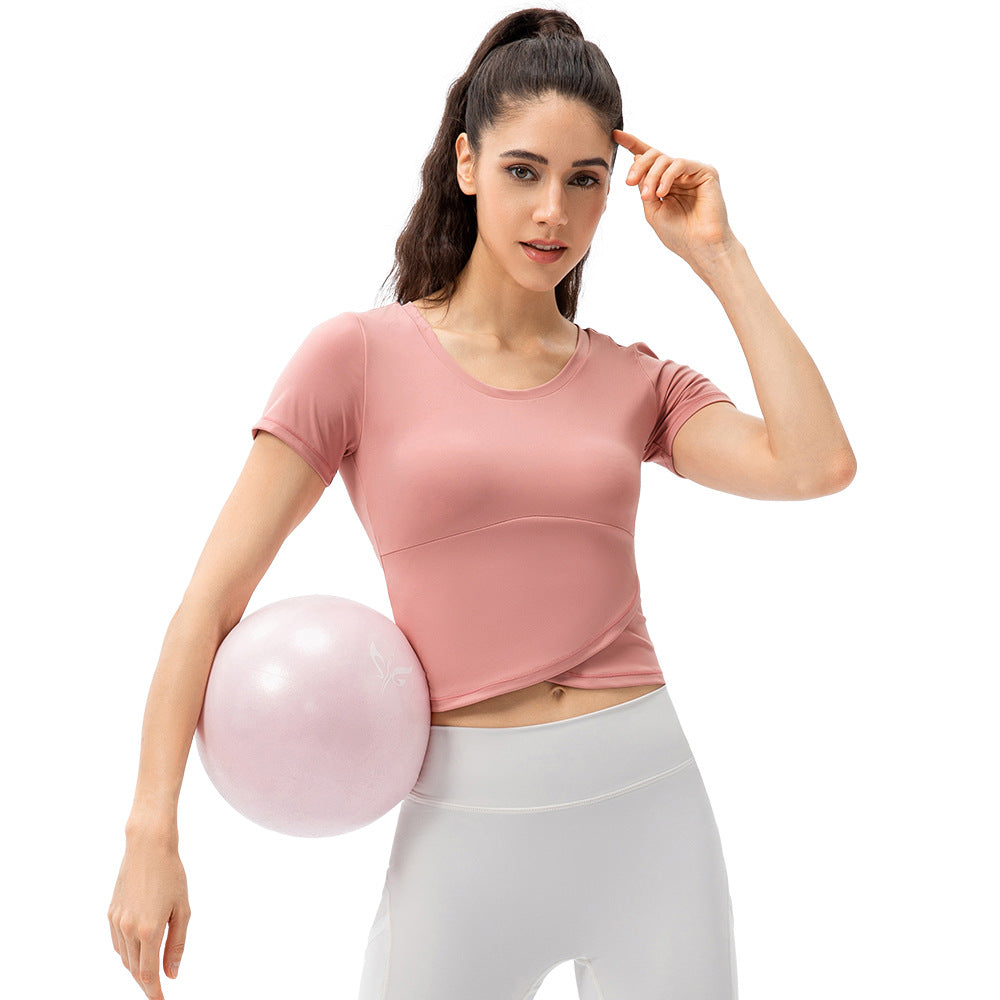 Damen Sportliches Kurzarm Oberteil Stalluxe