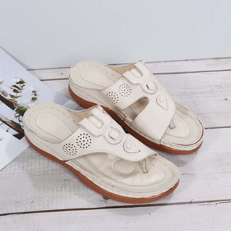 Damen Fußbett-Sandalen mit anatomischen Verstellriemen Stalluxe