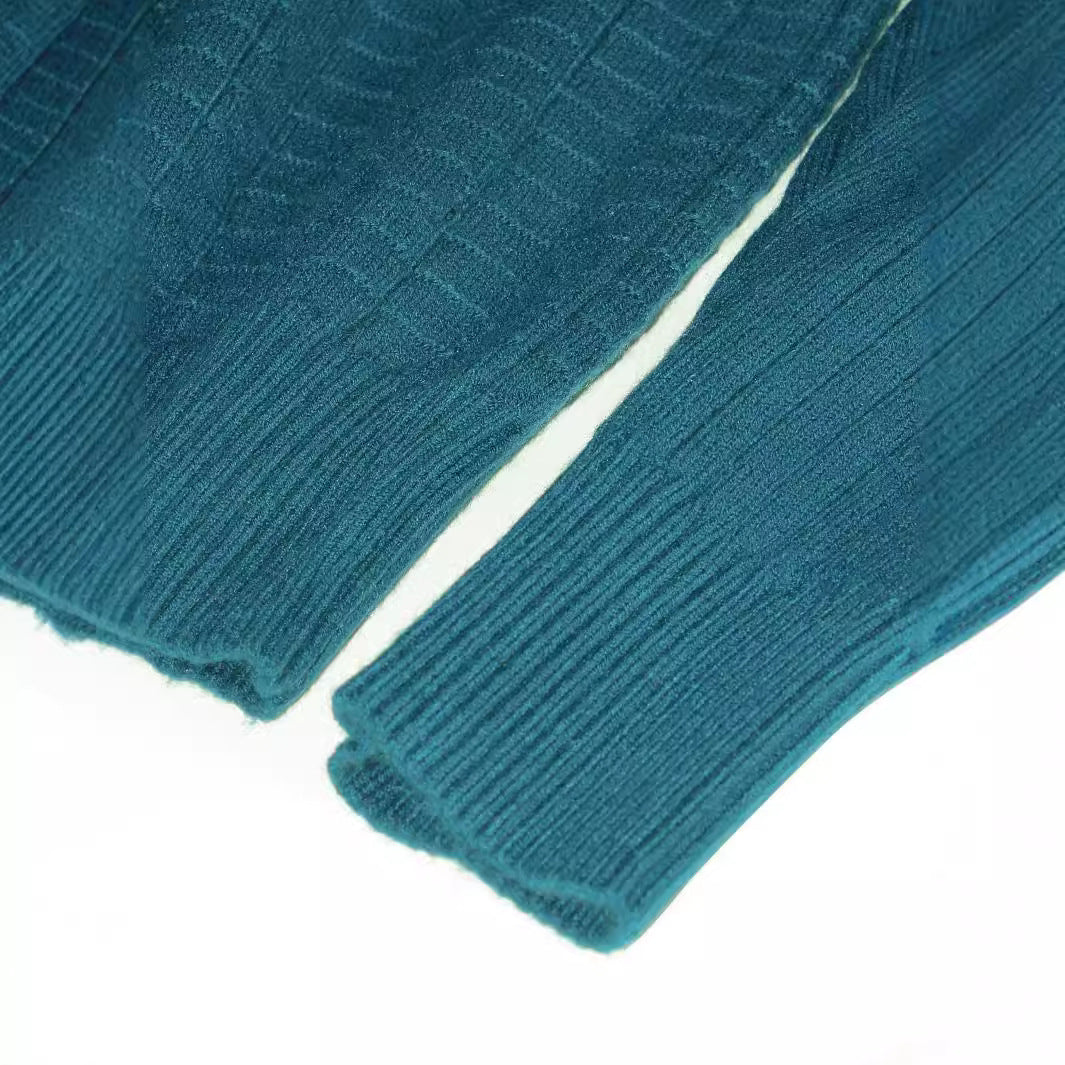 Damen Feinstrickpullover mit attraktivem Rippenmuster und hochgeschlossenem Kragen Stalluxe