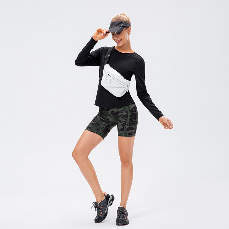 Damen Funktions-T-Shirt mit langem Arm für Sport und Freizeit Stalluxe