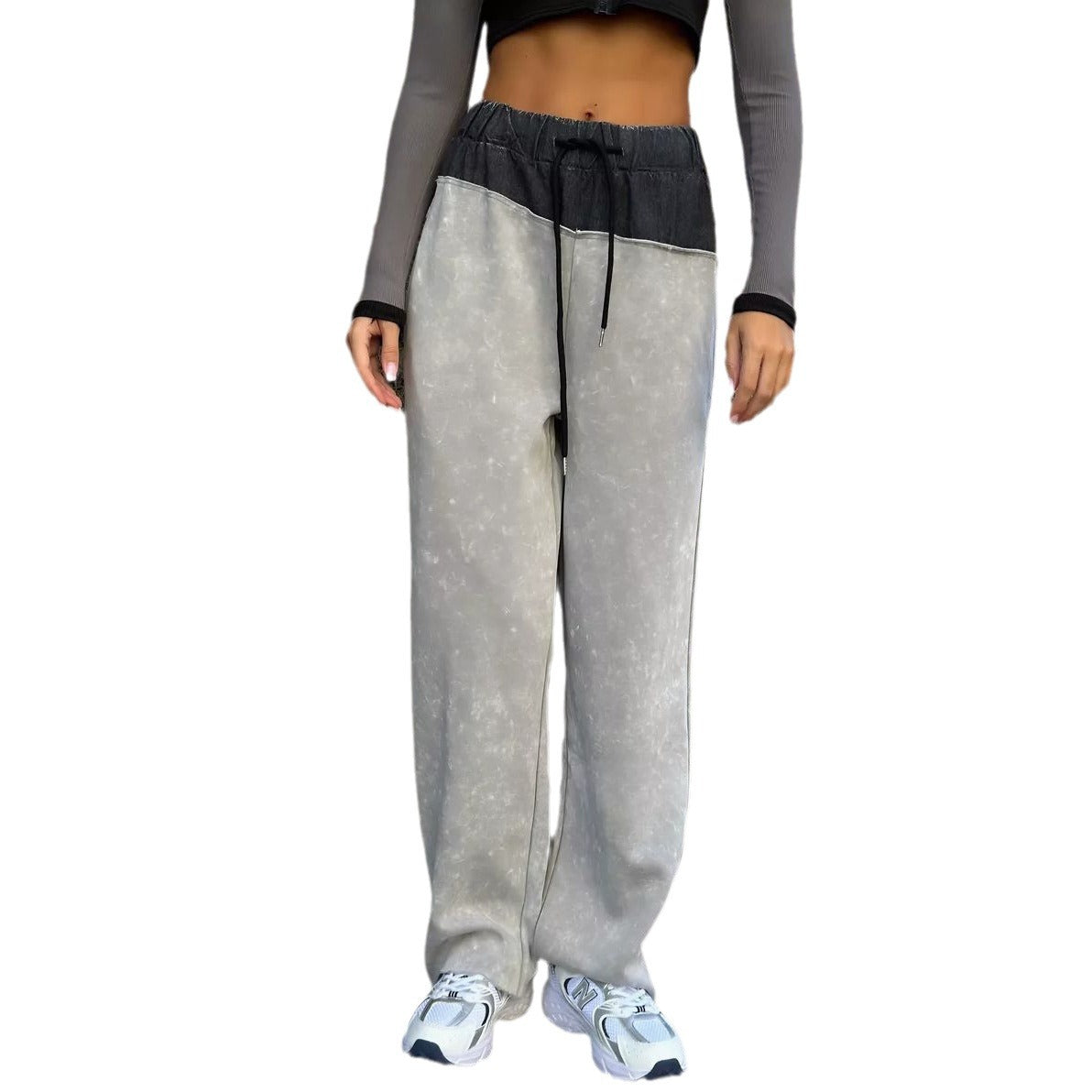 Damen Bequeme Freizeithose mit elastischem Bund und trendigem Design Stalluxe
