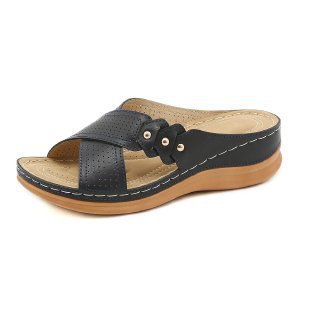 Damen Komfortable Clogs mit ergonomischem Fußbett Stalluxe