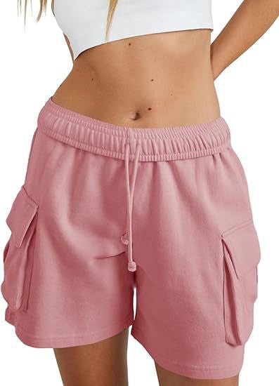 Damen lässige Freizeithose mit komfortablem Gummibund und praktischen Seitentaschen Stalluxe