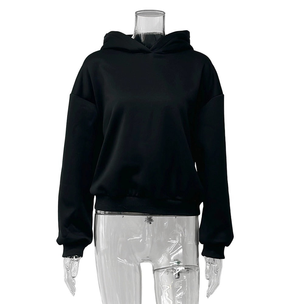 Damen Kapuzenpullover mit oversized Schnitt und weichem Material Stalluxe