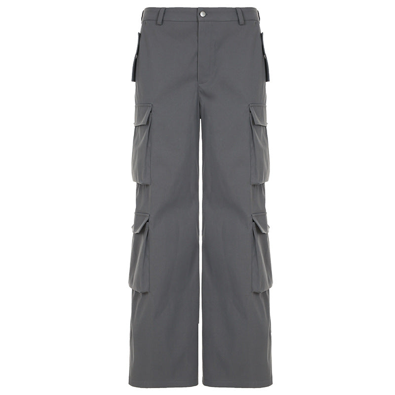 Damen Cargo-Hose mit praktischen Seitentaschen und lässigem Schnitt Stalluxe