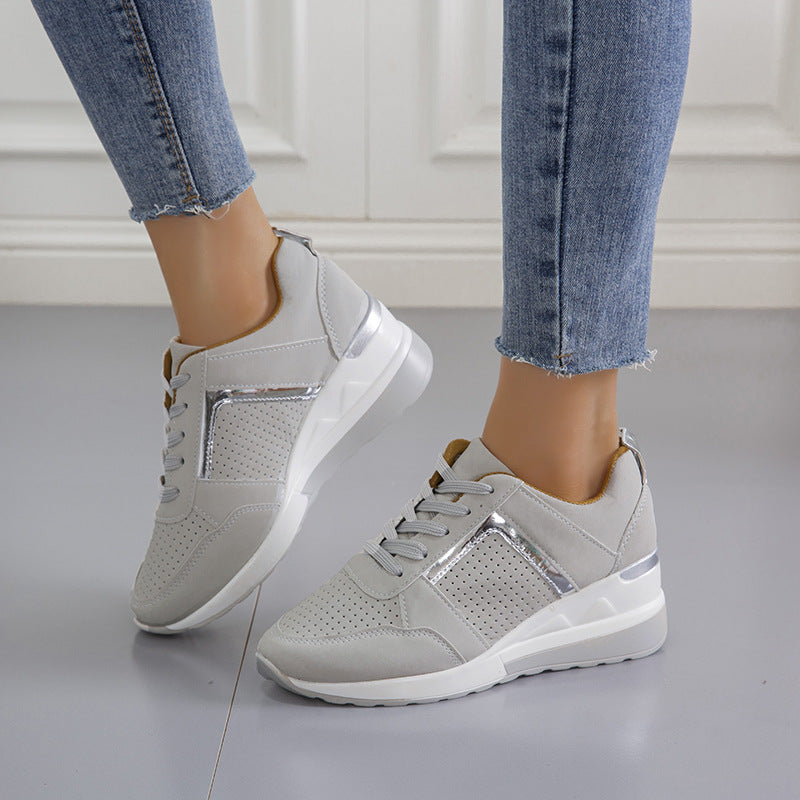 Damen Bequeme und modische Sneakers mit atmungsaktivem Obermaterial und gepolsterter Sohle Stalluxe