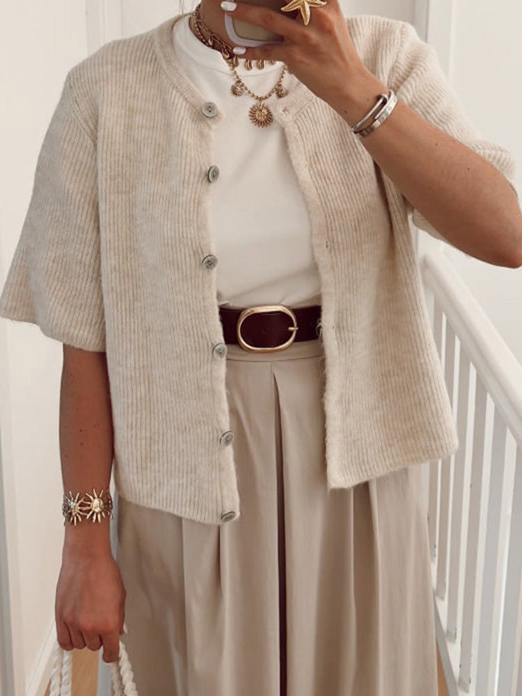 Damen leichter Strickcardigan Stalluxe