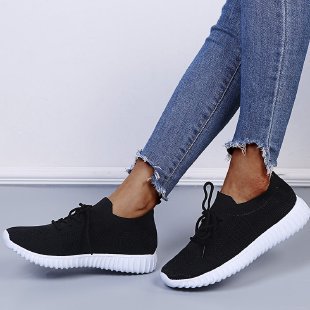 Damen Atmungsaktive Sneakers mit elastischem Obermaterial Stalluxe
