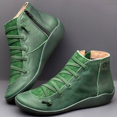 Damen Sportliche High-Top Sneakers mit atmungsaktivem Leder Stalluxe