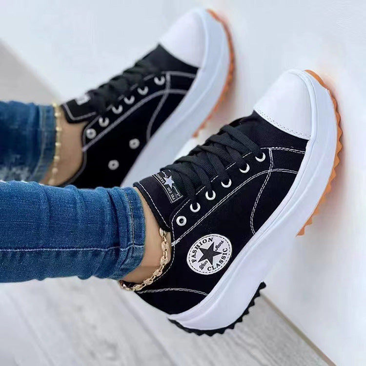 Damen Sportliche Sneaker im trendigen Design mit rutschfester Sohle Stalluxe