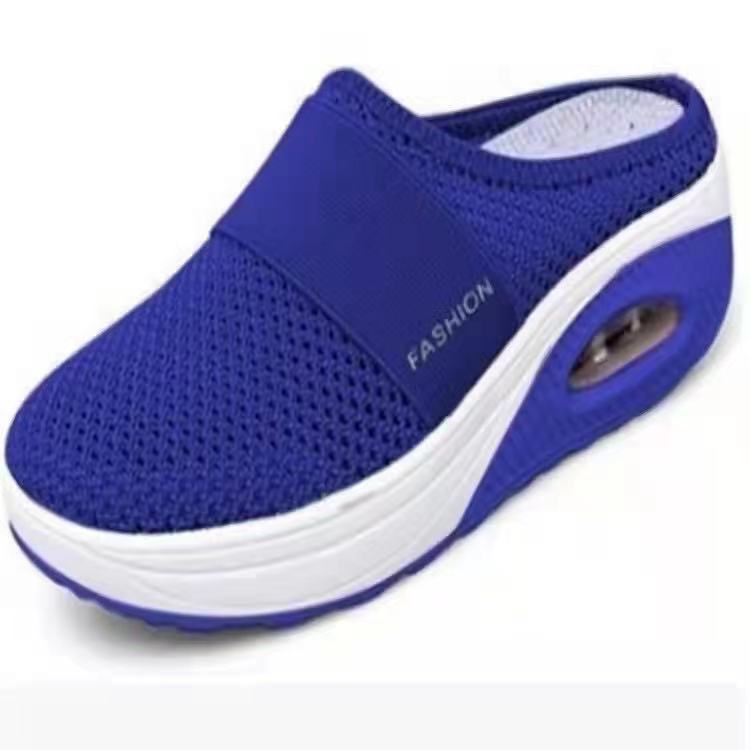 Damen Bequeme Hausschuhe mit atmungsaktivem Mesh-Obermaterial und rutschfester Sohle Stalluxe
