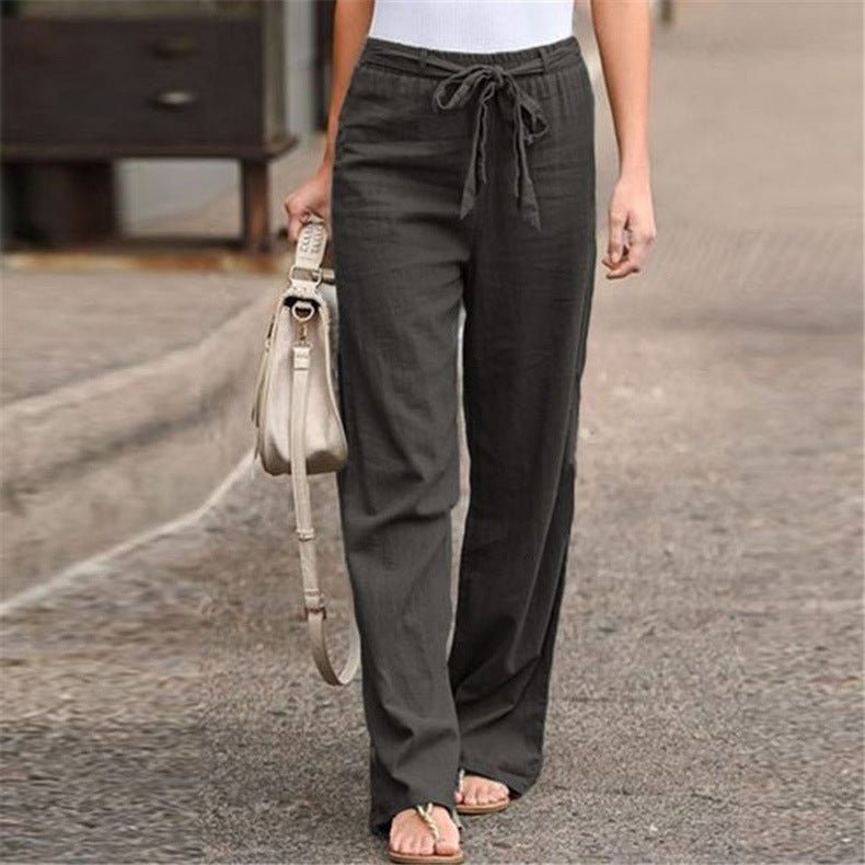 Damen Leichte und lockere Sommerhose Stalluxe
