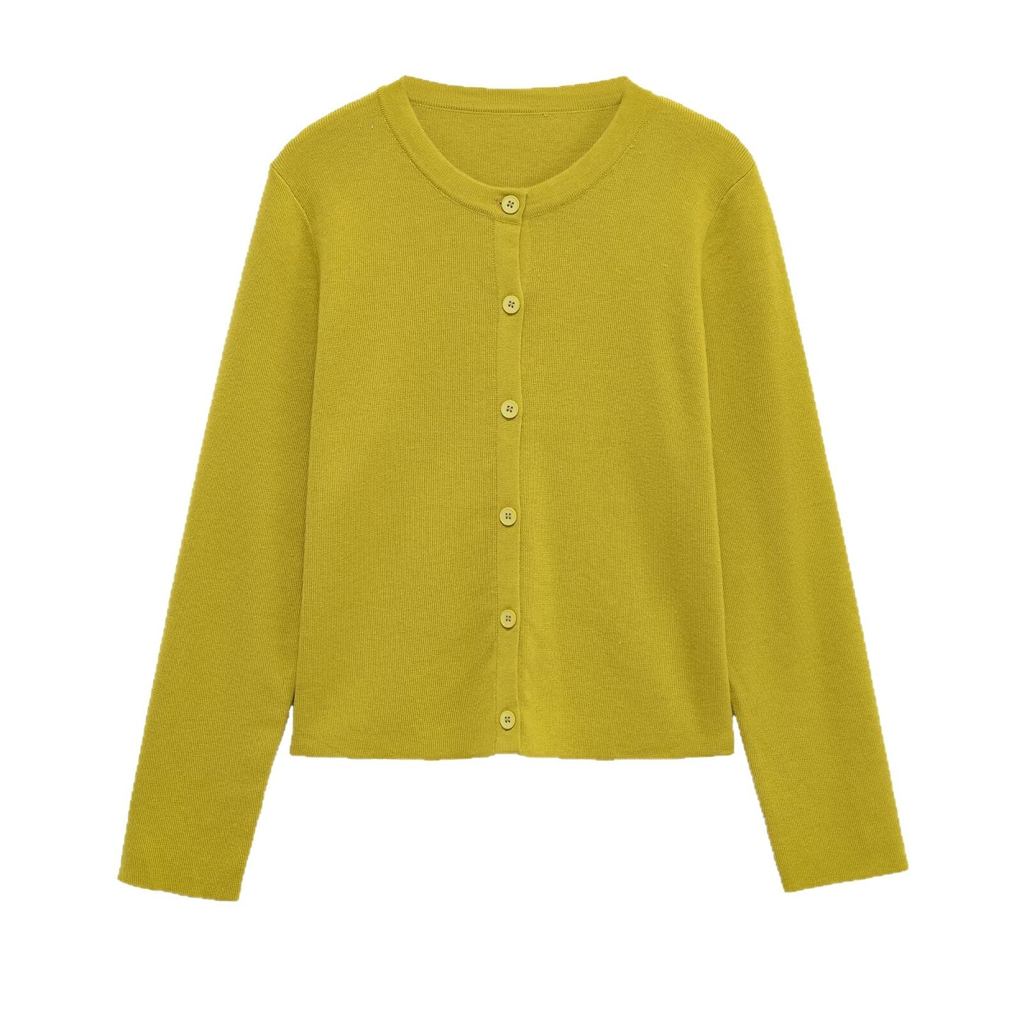 Damen Strickjacke mit Knopfleiste und femininer Passform Stalluxe