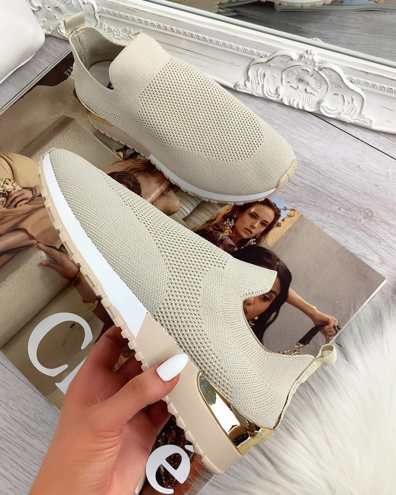 Damen modische Sneakersocke mit atmungsaktiver Mesh-Oberfläche Stalluxe