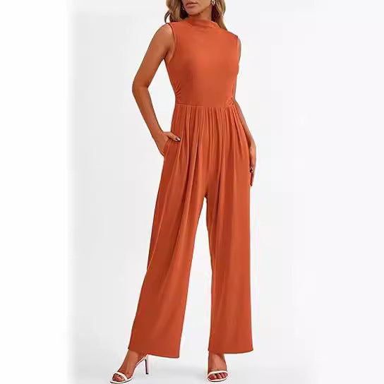 Damen elegante Flowy Jumpsuit Stalluxe