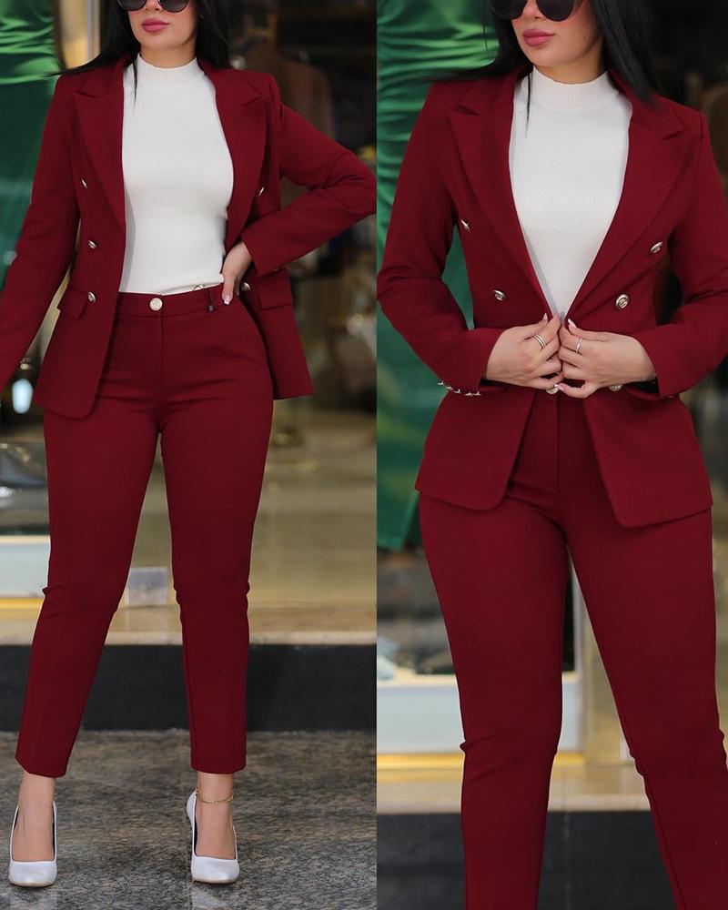 Damen Anzugjacke mit passenden Hose Stalluxe