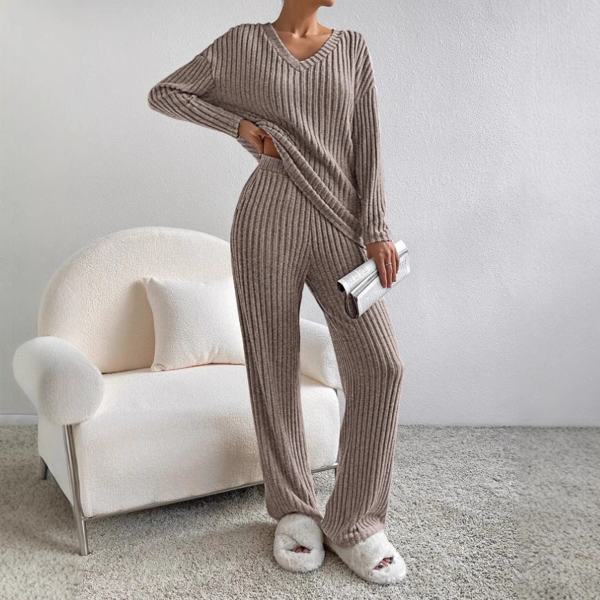 Damen gemütlicher Strickanzug Stalluxe