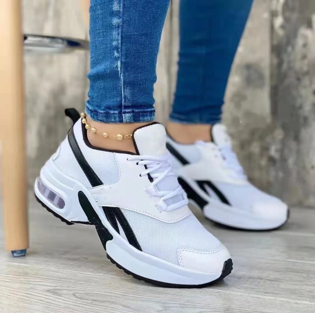 Damen Sportliche Luft-Dämpfungs Sneakers mit modernem Design Stalluxe