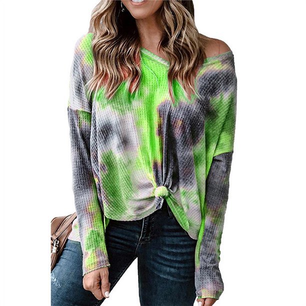 Women's Off-Shoulder Waffle Knit Top Stalluxe