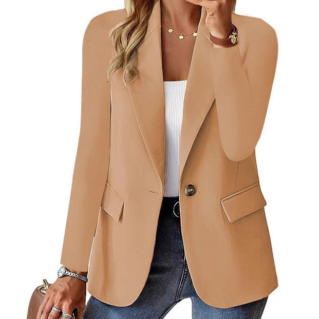 Damen Eleganter Oversized Blazer mit Taillierung und praktischen Taschen Stalluxe
