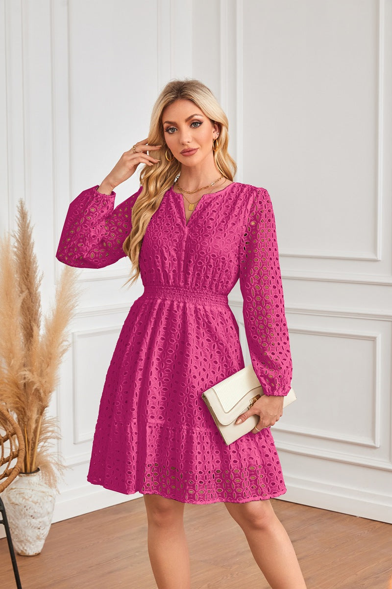 Damen Kleidungsstück mit Lochmuster Stalluxe